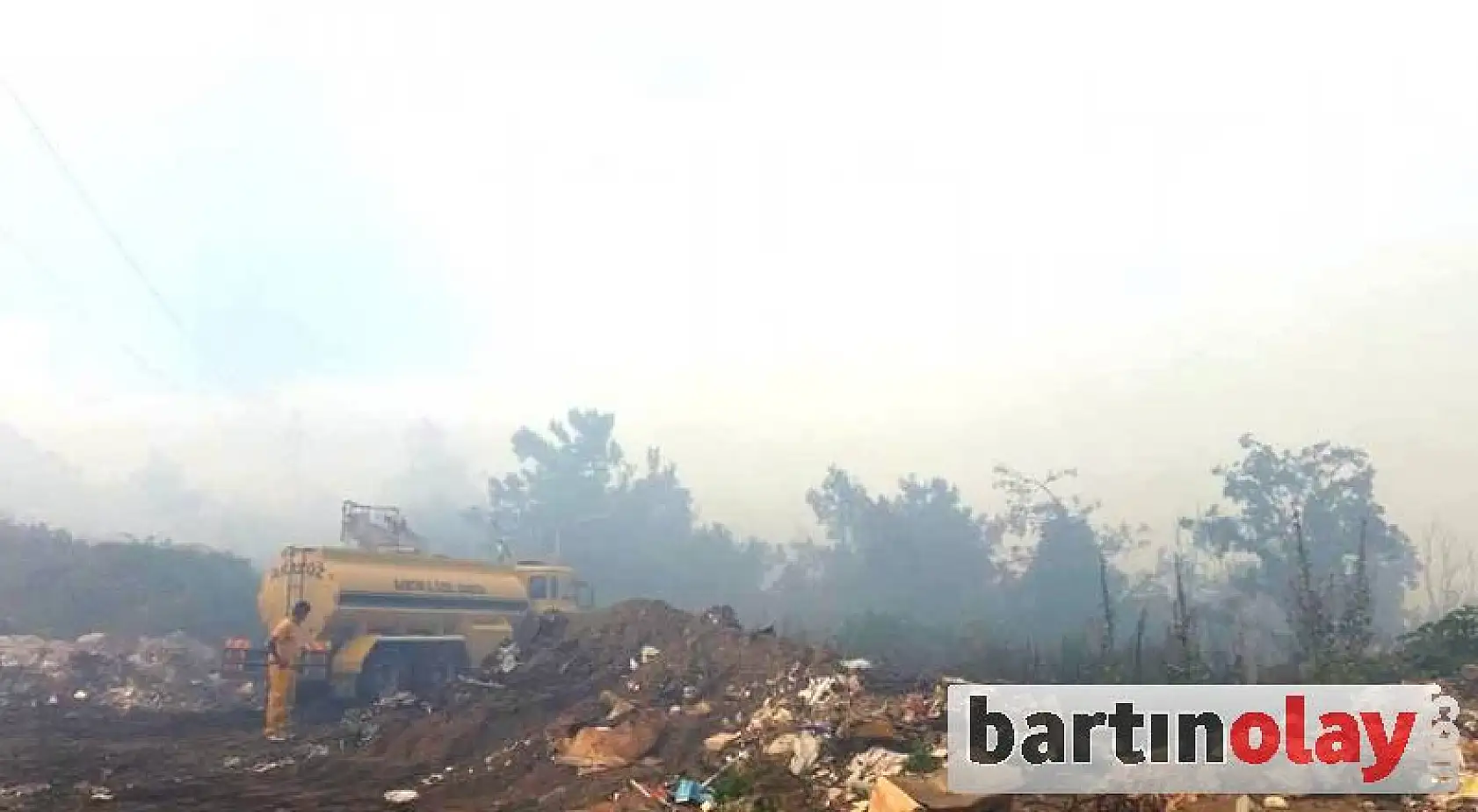 İnkumu tepesinde yangın!