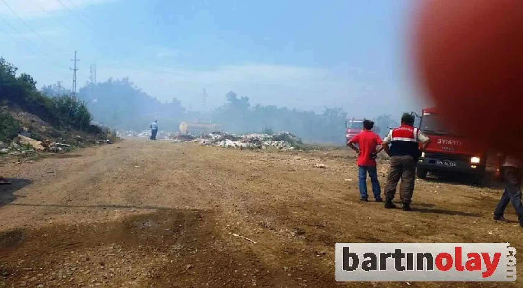 İnkumu tepesinde yangın!