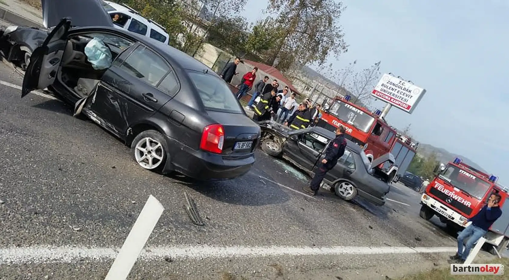 Ortalık savaş alanına döndü