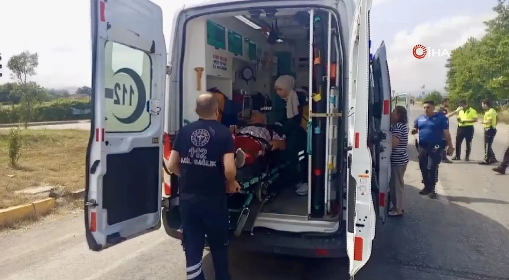 Bartın ekibi Çaycuma'da kaza yaptı