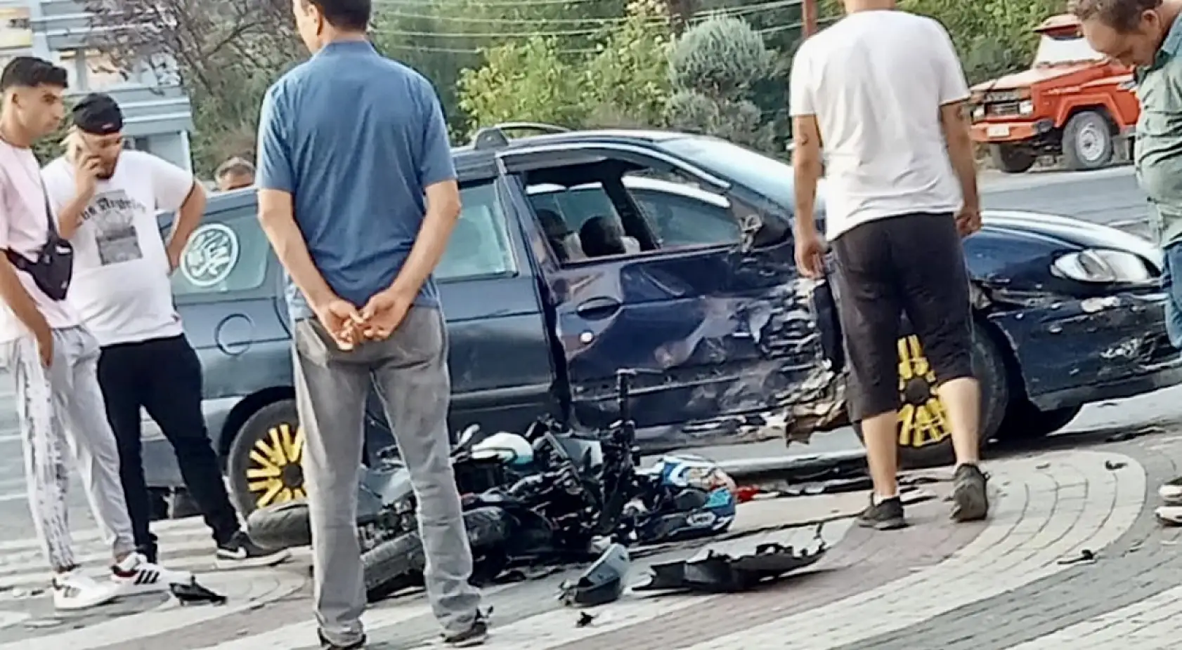 Aynı noktada yine kaza