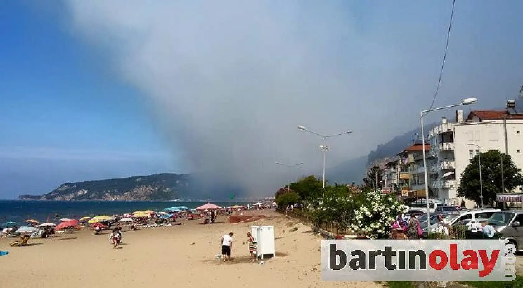 İnkumu duman altında