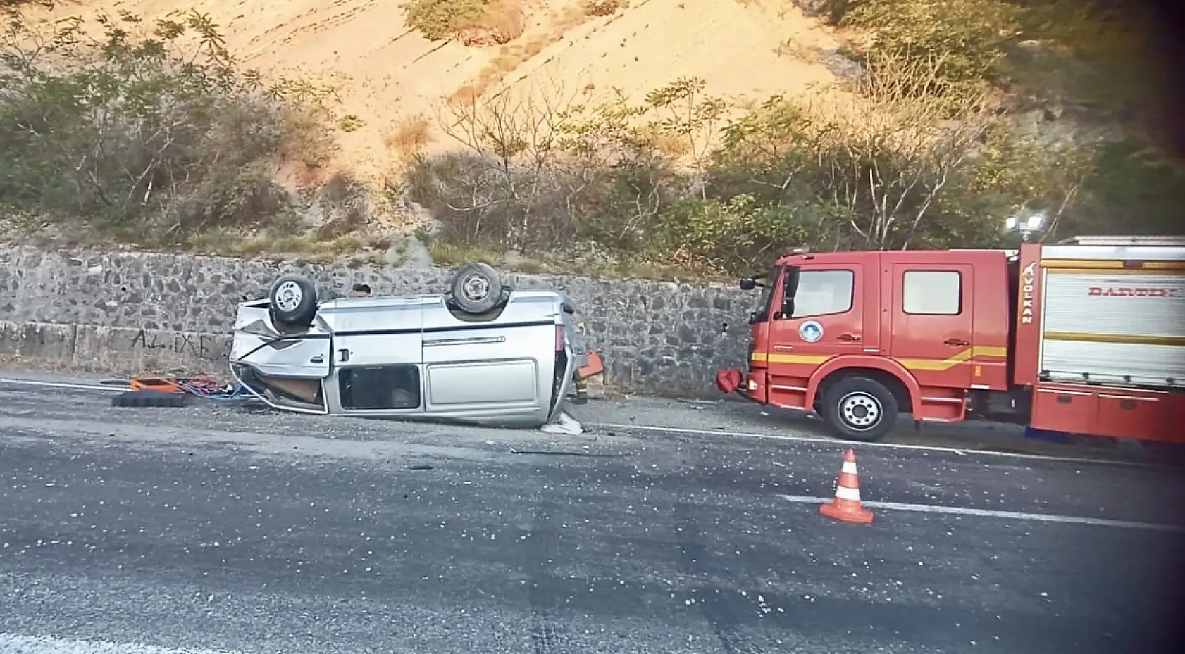 Sabahın sessizliğinde feci kaza