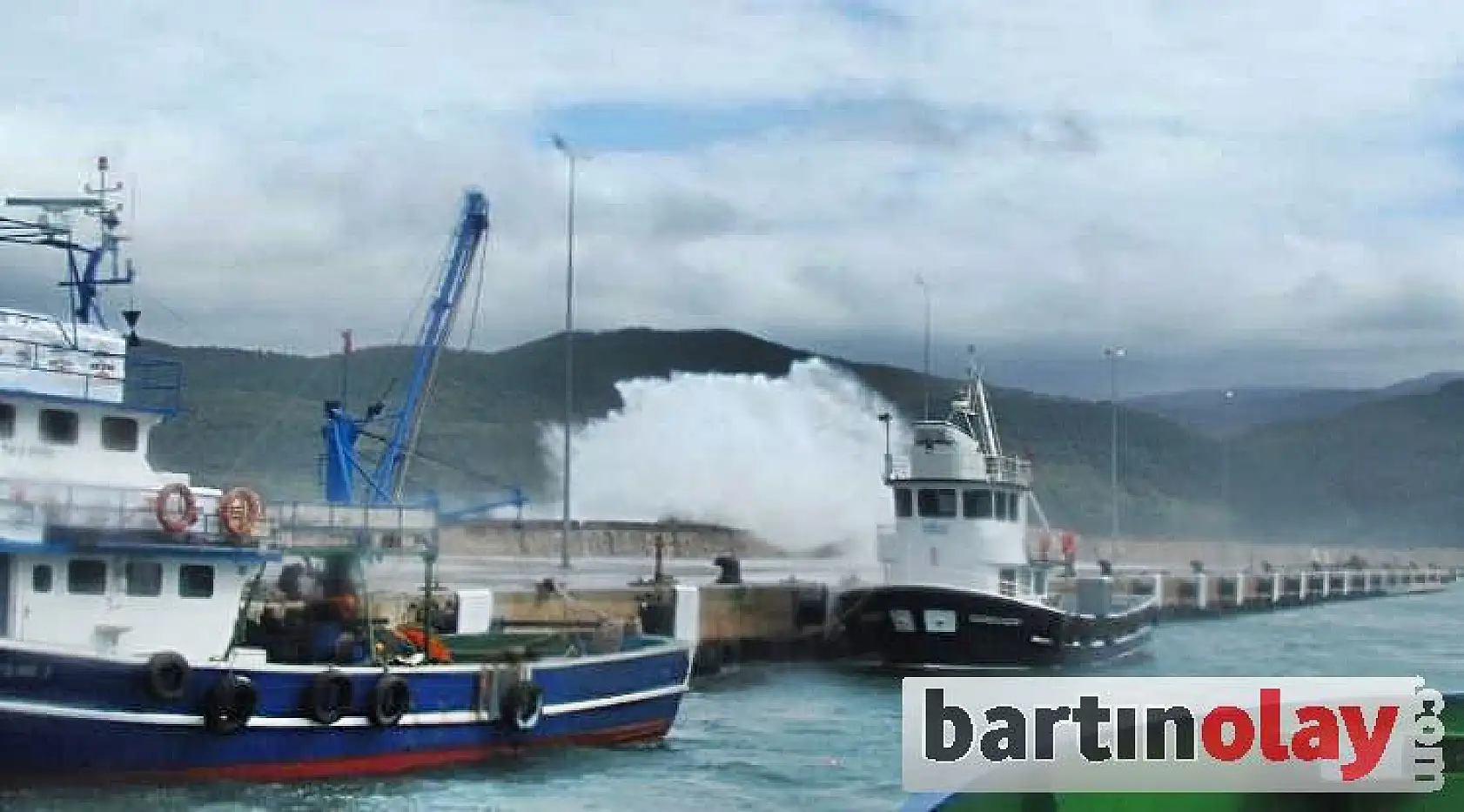 Amasra'da dev dalgalar