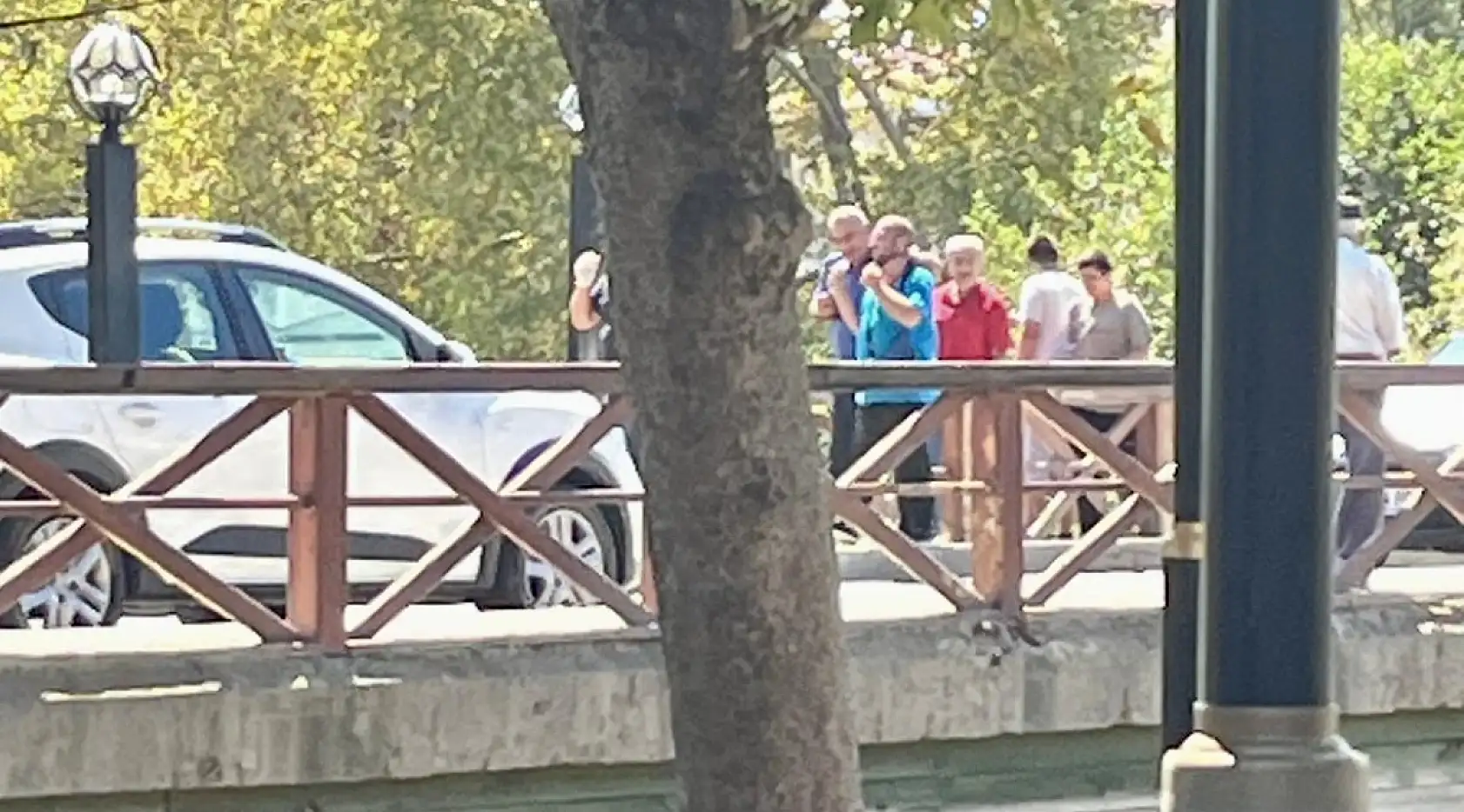 Orduyeri Köprüsünde hareketli dakikalar