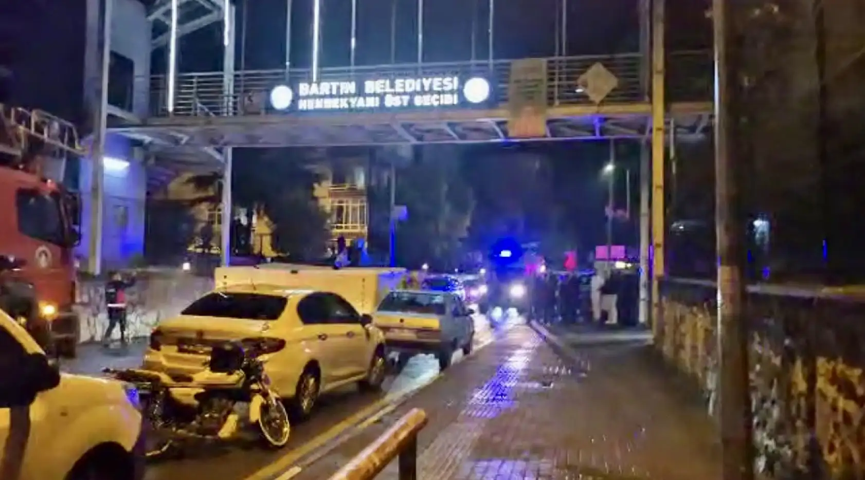 Bartın'da ekipleri harekete geçiren olay