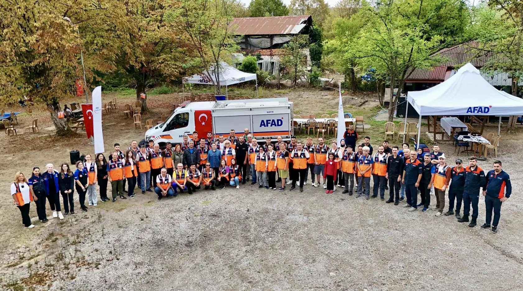 AFAD gönüllüleri Balamba'da buluştu