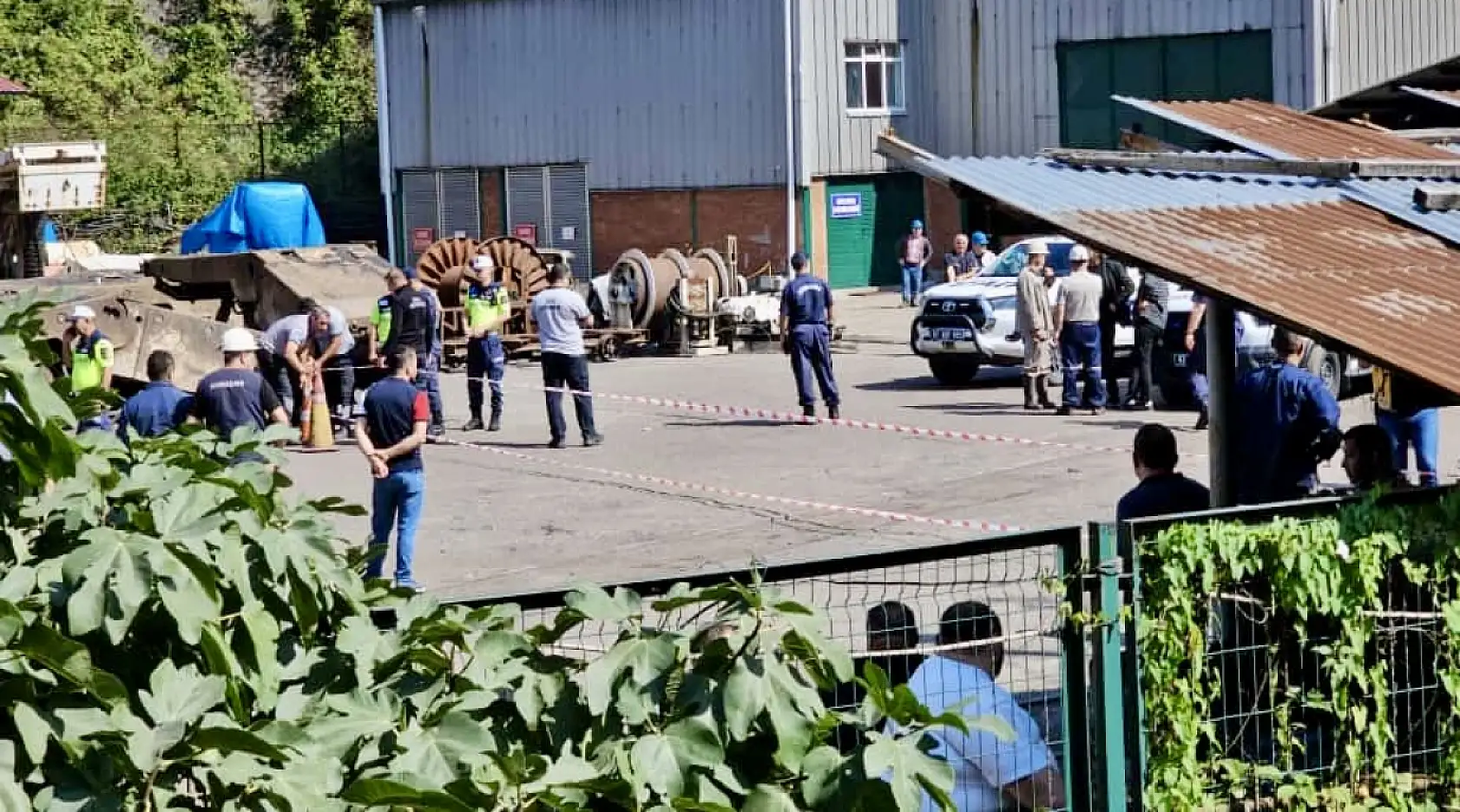 Zonguldak maden ocağında göçük