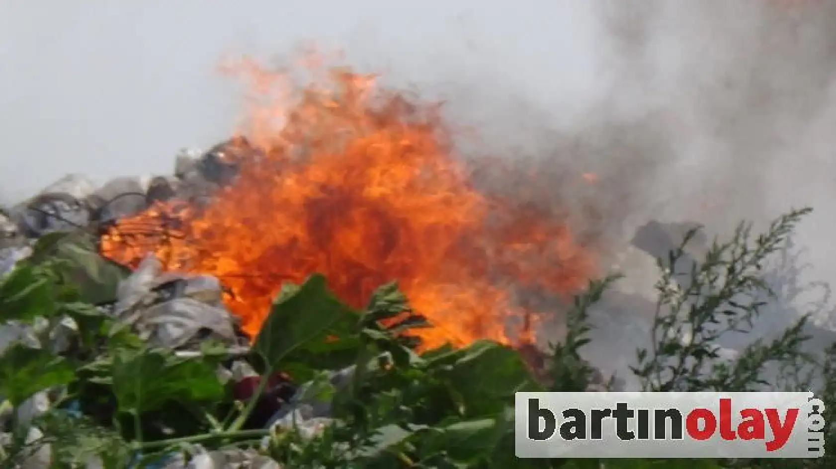 İnkumu tepesinde yangın!