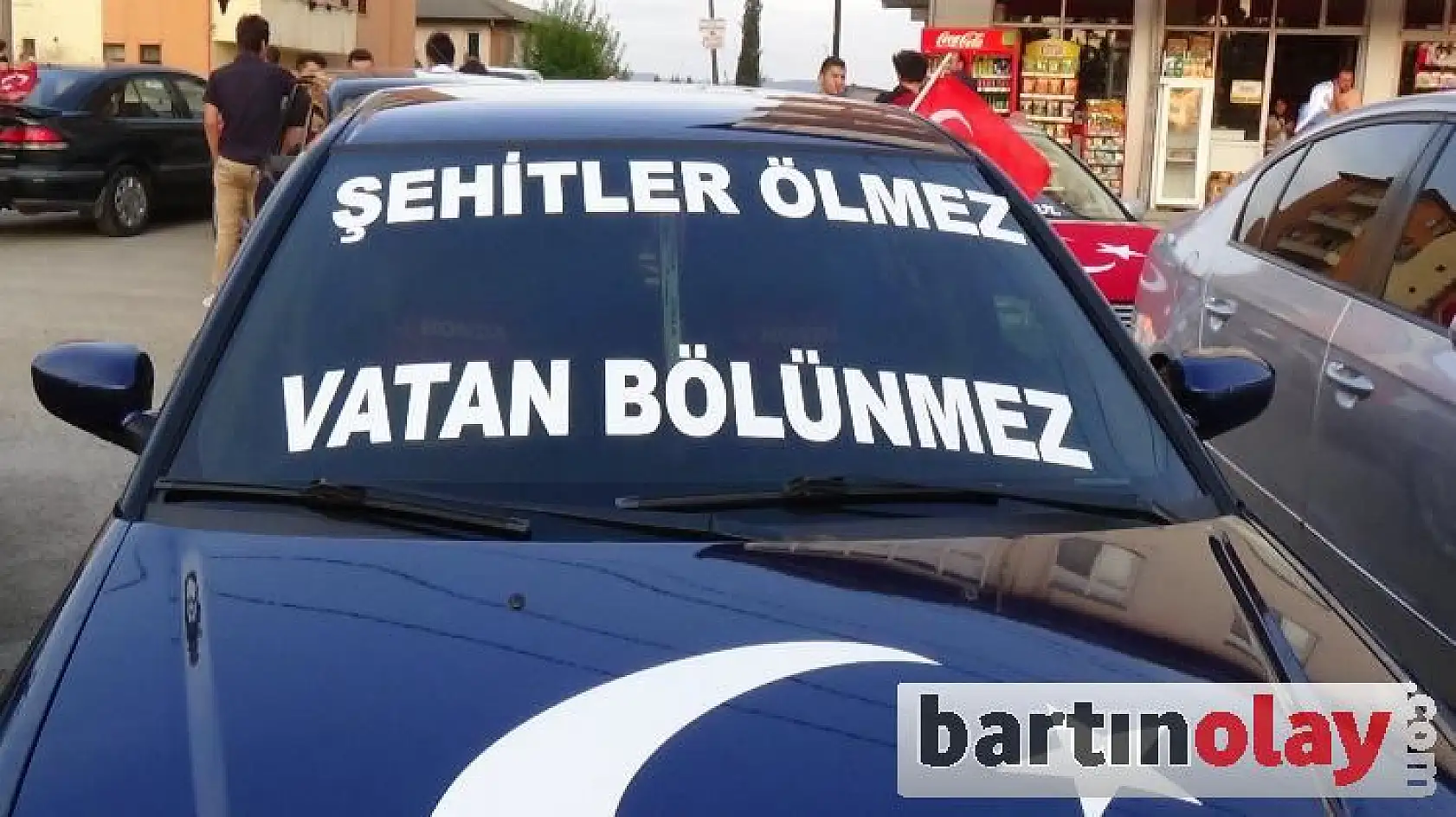 BARTIN'DA TERÖRE TEPKİ KONVOYU