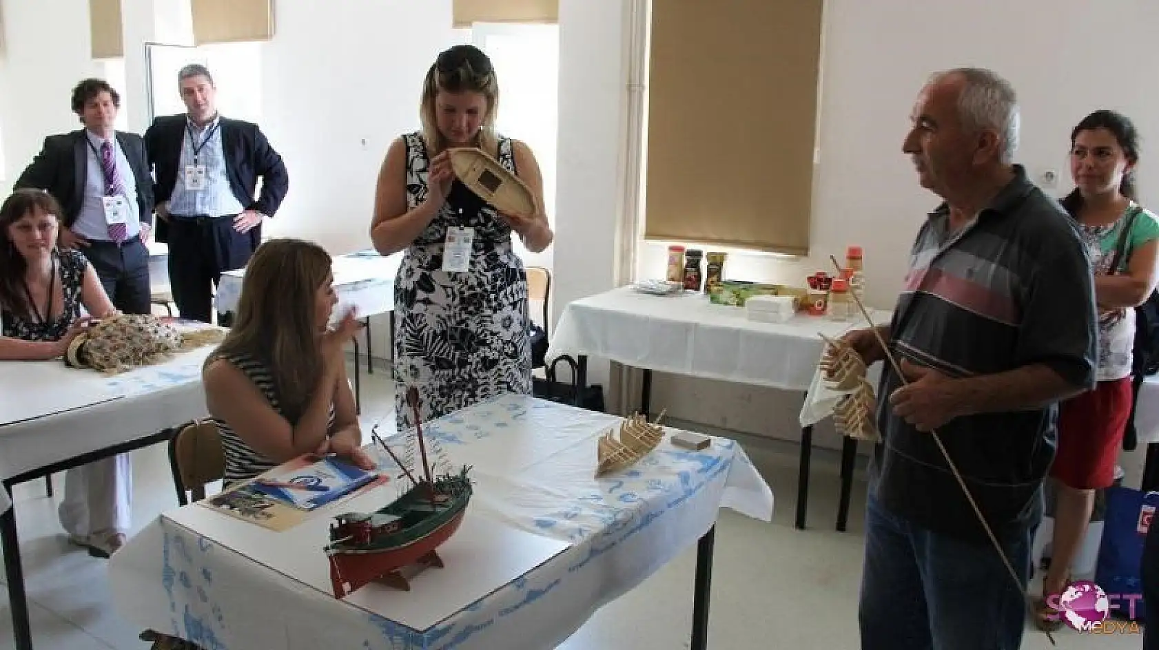 7 Ülkeden Ahşap Tekne Yapımını Öğrenmeye Geldiler