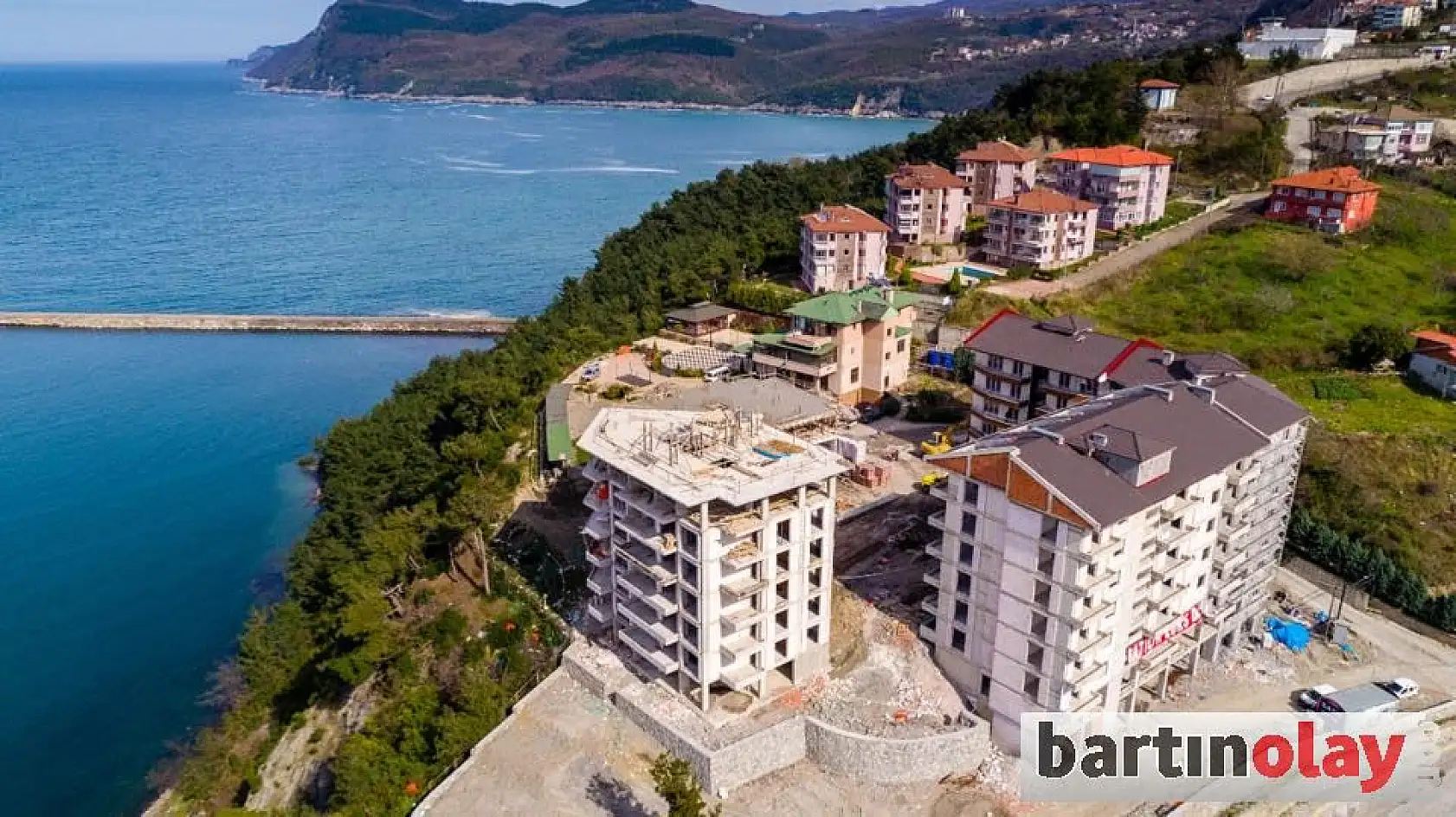 Ankara'nın denizi Amasra'da Panorama evleri