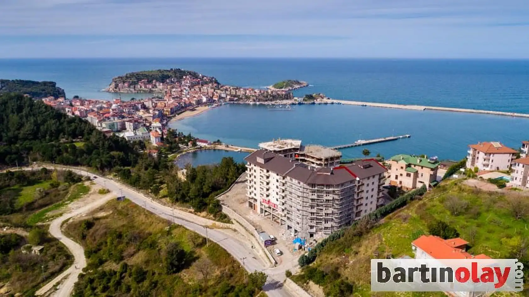 Ankara'nın denizi Amasra'da Panorama evleri