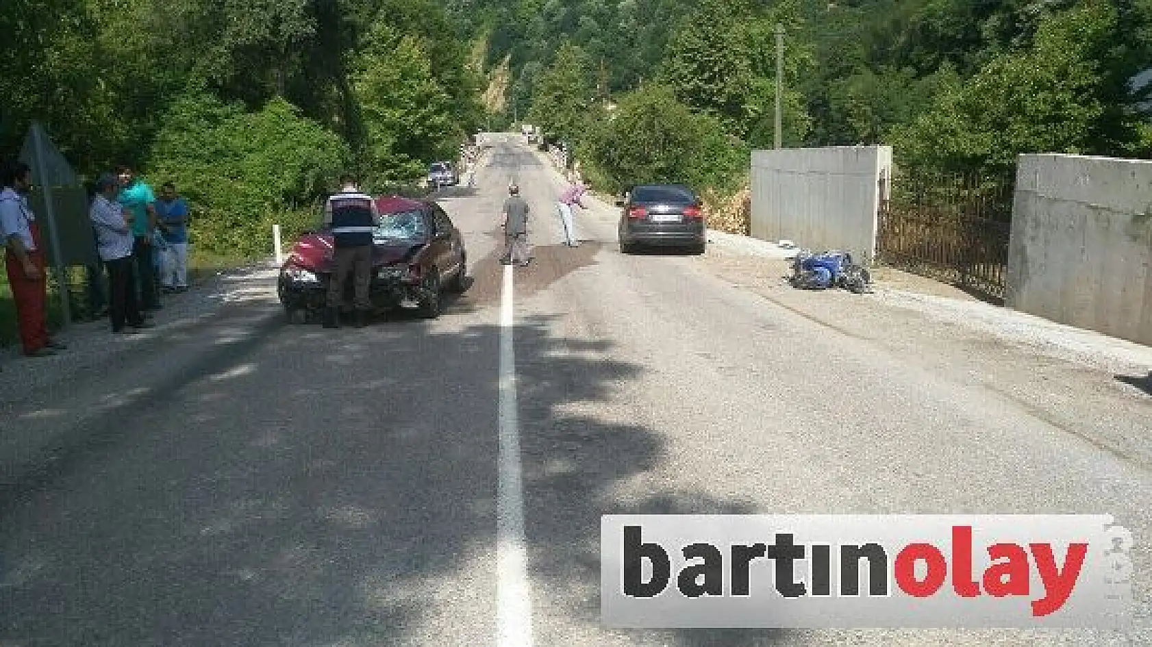 Kumluca'da feci çarpışma