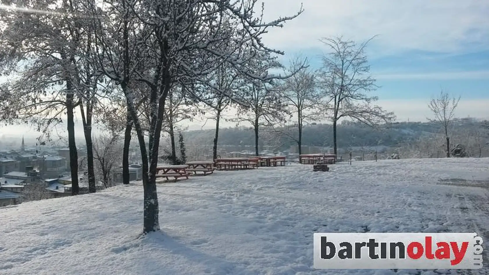 Bartın'da kar etkisini sürdürüyor!