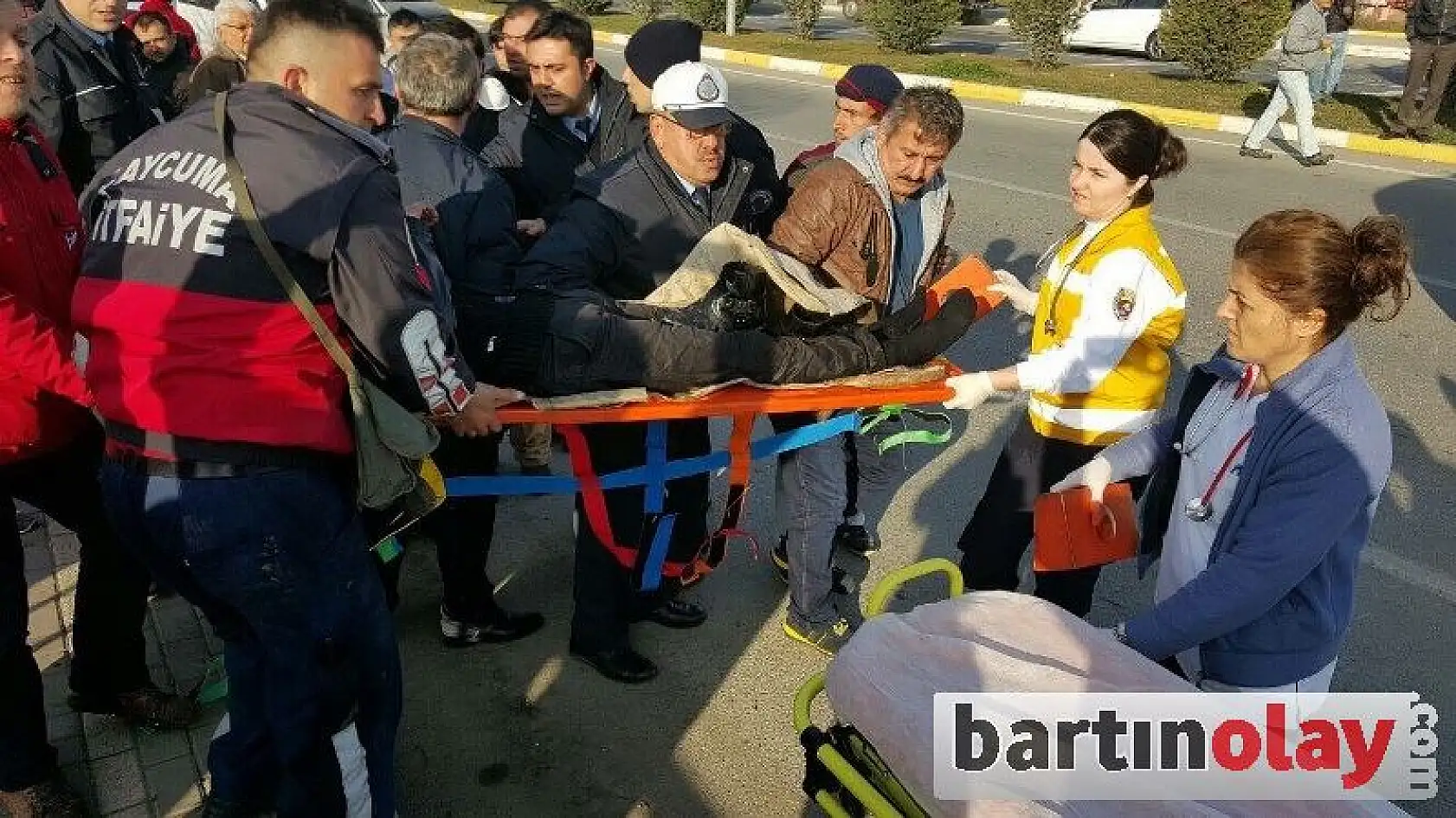 İntihar etmek isteyen şahıs ırmağa atladı