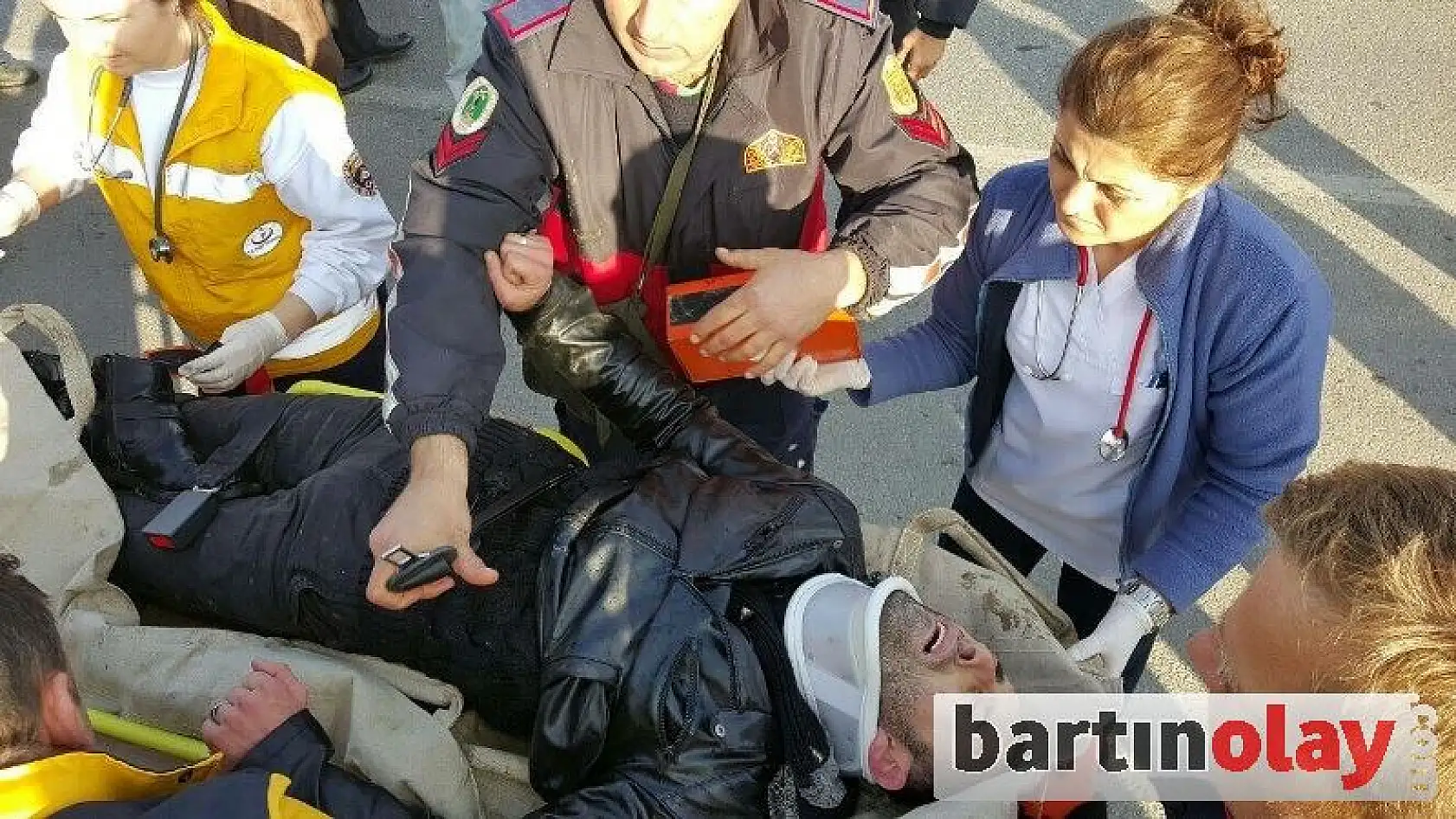 İntihar etmek isteyen şahıs ırmağa atladı