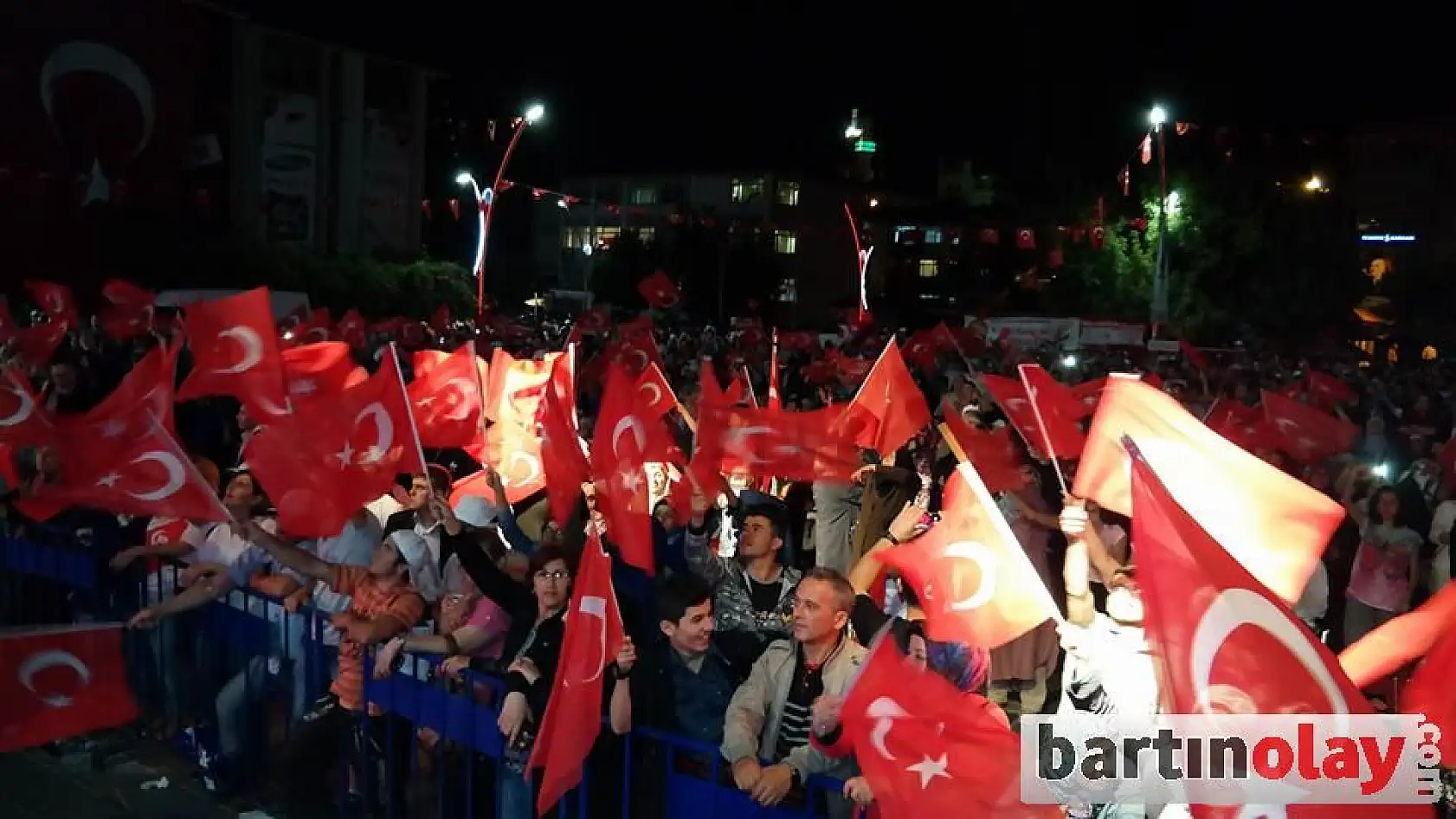15 Temmuz Yürüyüş ile başladı, nöbet ile devam etti