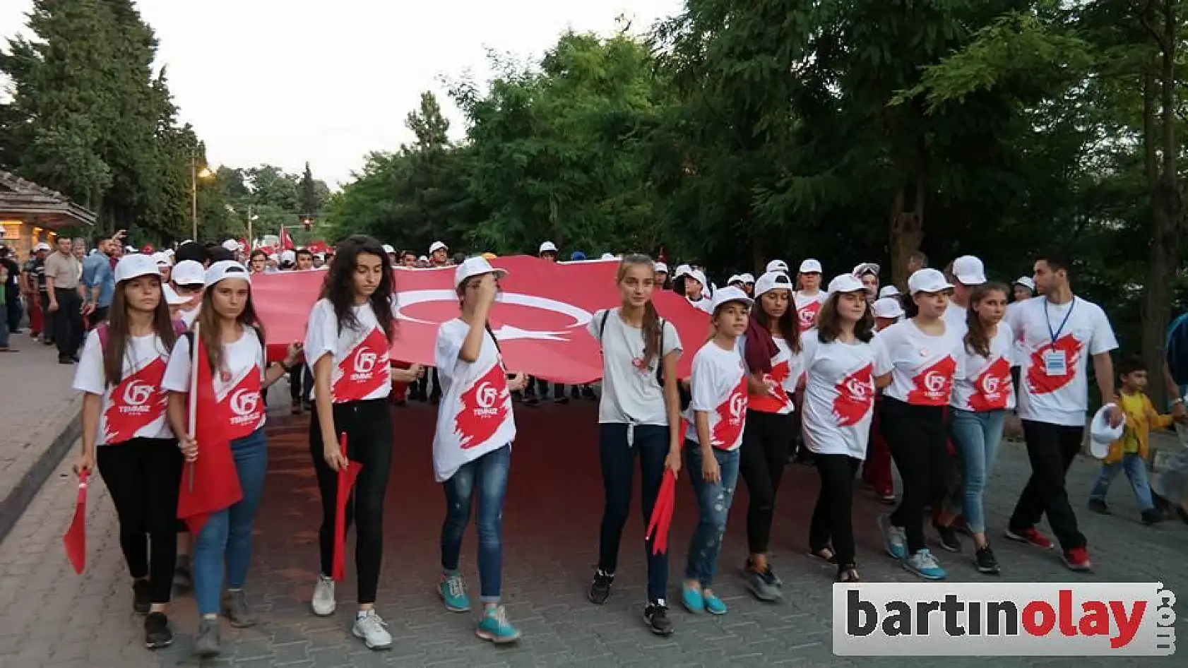 15 Temmuz Yürüyüş ile başladı, nöbet ile devam etti