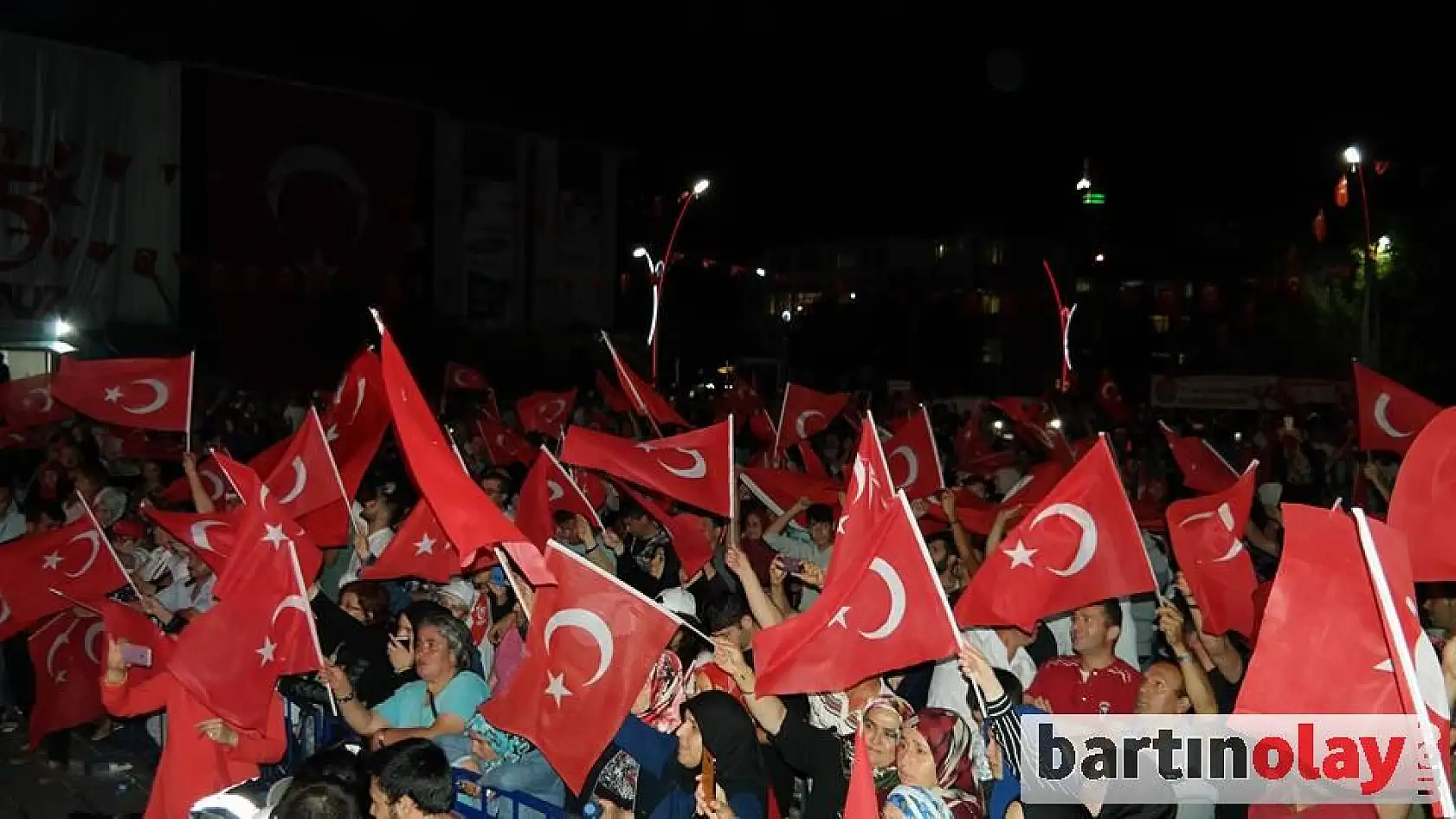 15 Temmuz Yürüyüş ile başladı, nöbet ile devam etti