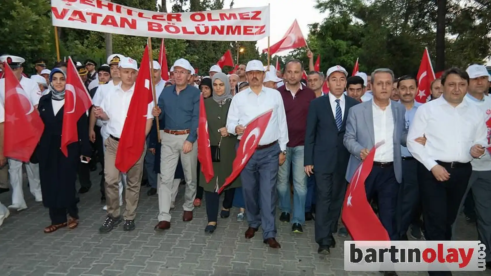 15 Temmuz Yürüyüş ile başladı, nöbet ile devam etti