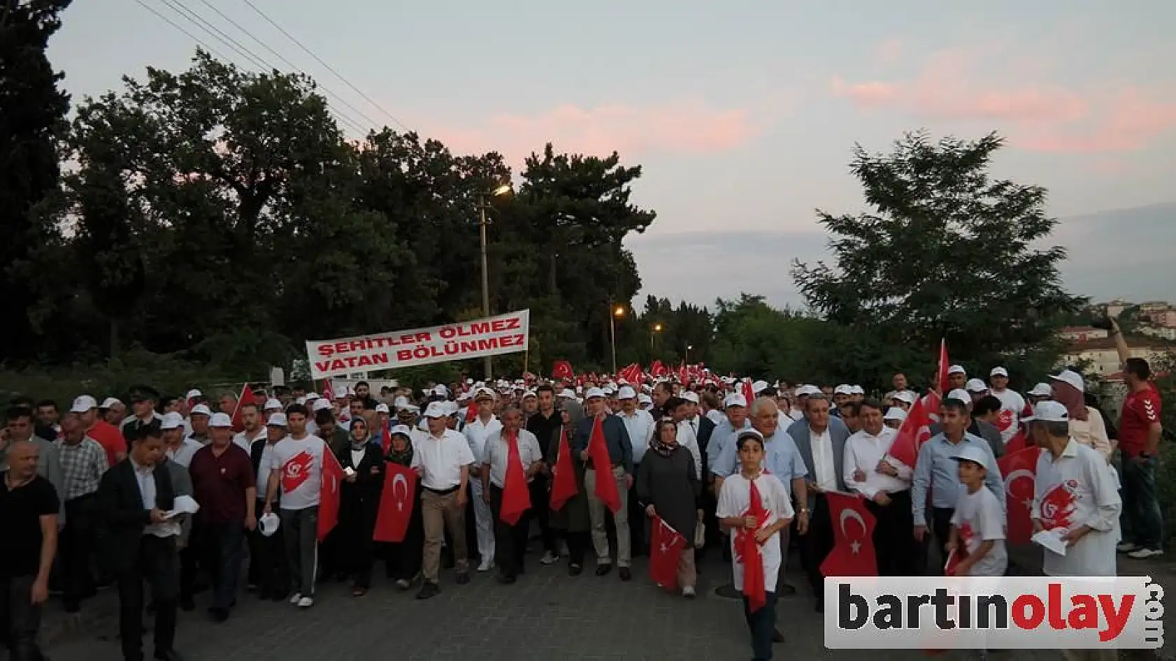 15 Temmuz Yürüyüş ile başladı, nöbet ile devam etti