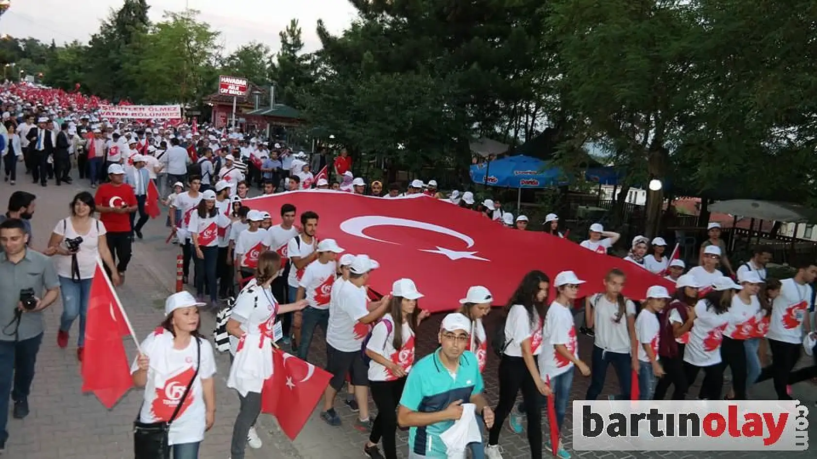 15 Temmuz Yürüyüş ile başladı, nöbet ile devam etti
