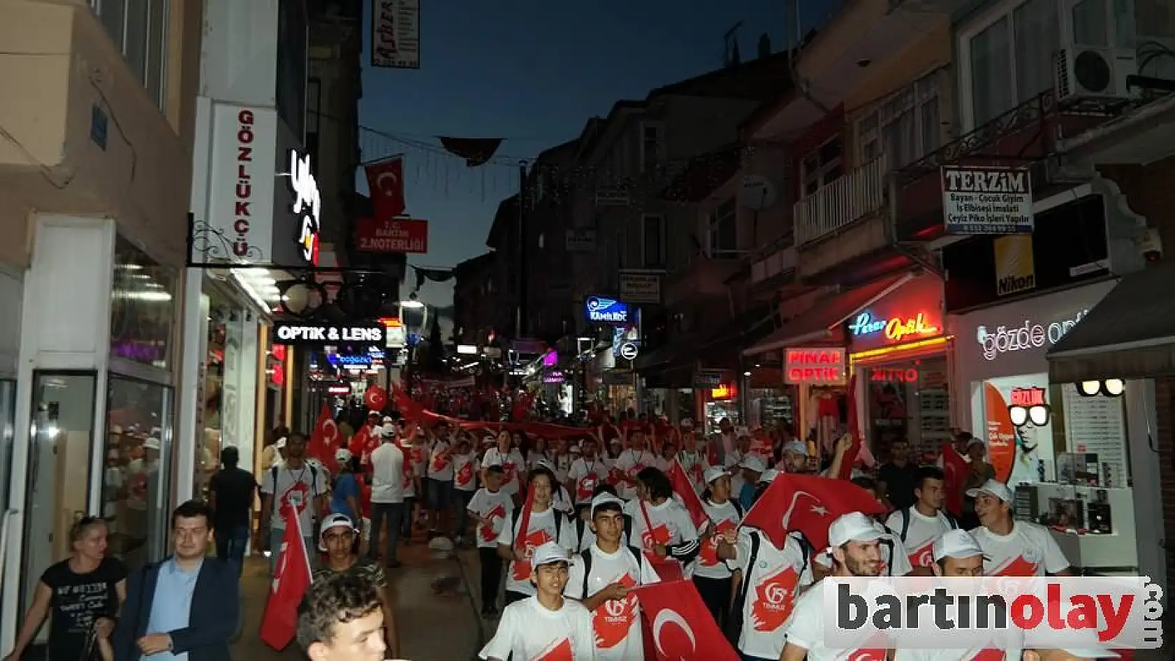 15 Temmuz Yürüyüş ile başladı, nöbet ile devam etti