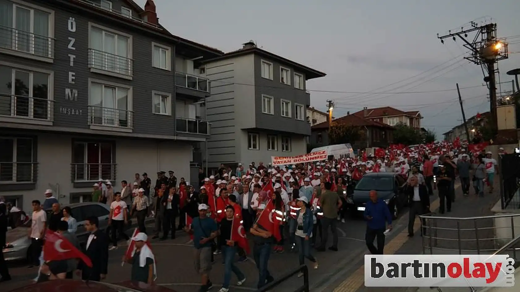 15 Temmuz Yürüyüş ile başladı, nöbet ile devam etti