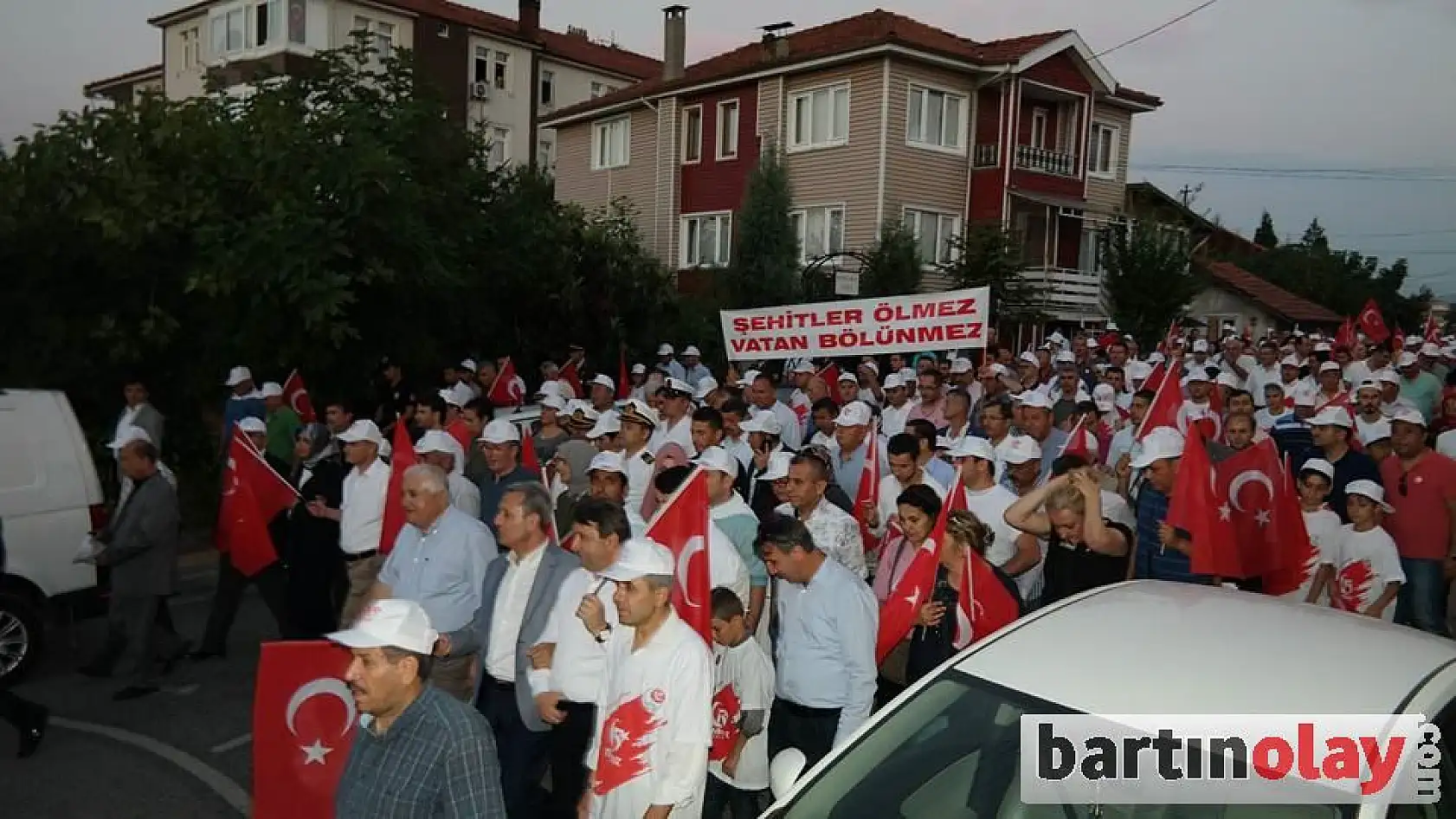15 Temmuz Yürüyüş ile başladı, nöbet ile devam etti