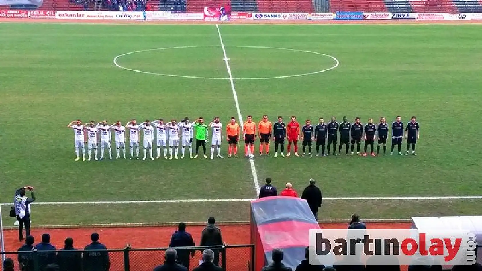 Bartınspor liderliğe yükseldi 