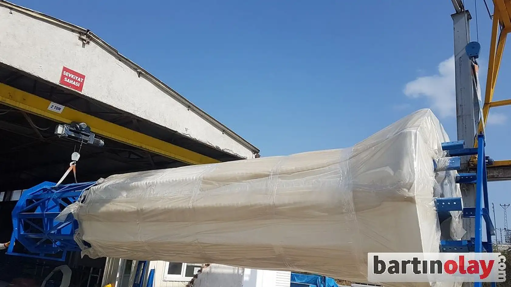 Bartın'dan Almanya'ya minare