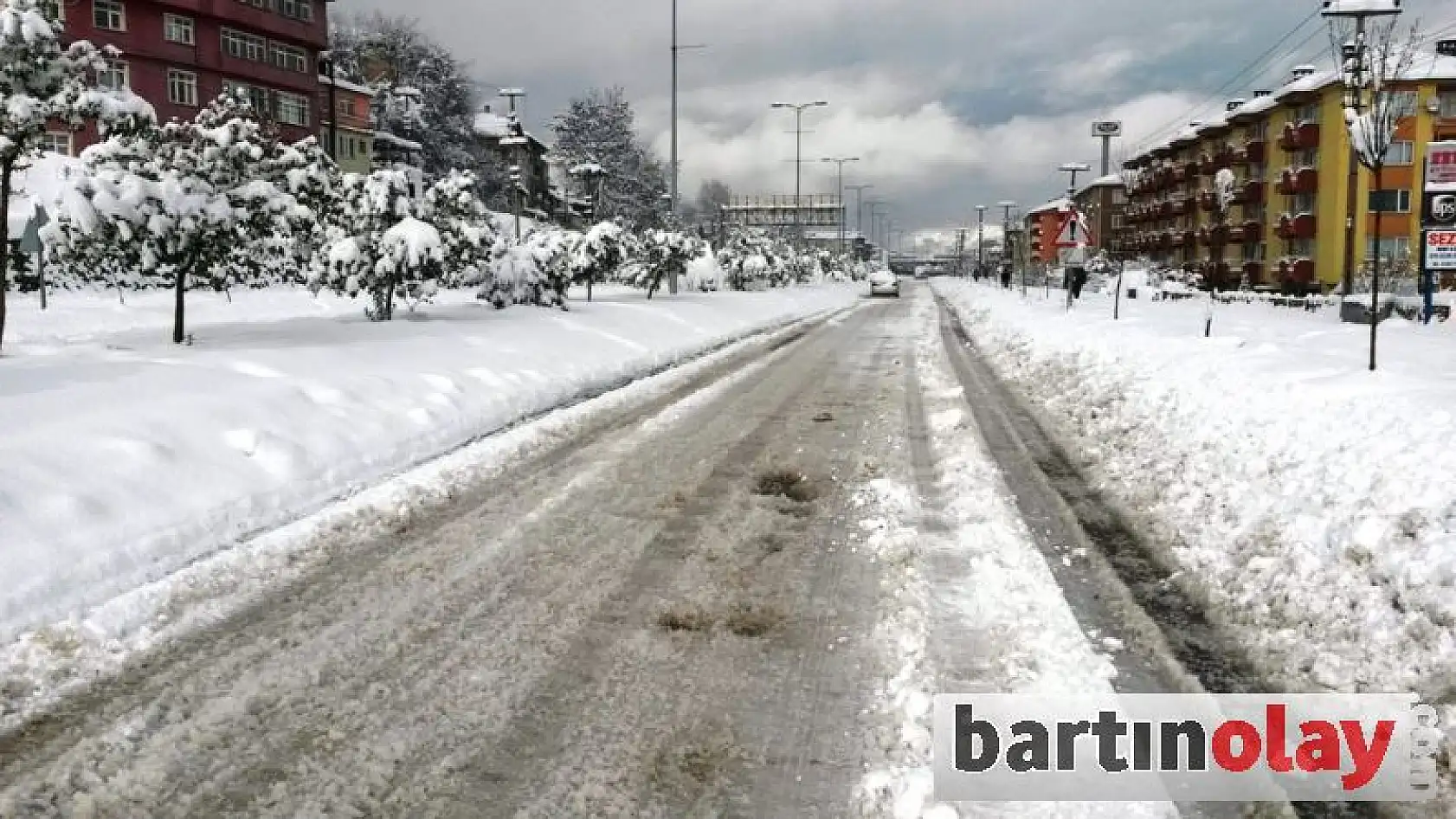 Bartın'da Kar Kalınlığı 1 Metreye yaklaştı