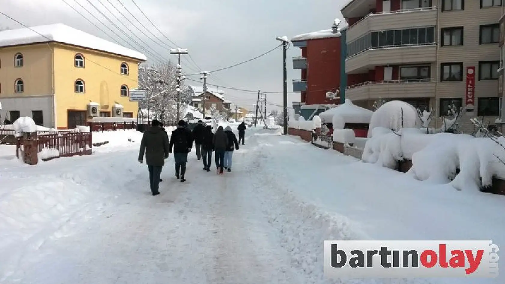 Bartın'da Kar Kalınlığı 1 Metreye yaklaştı