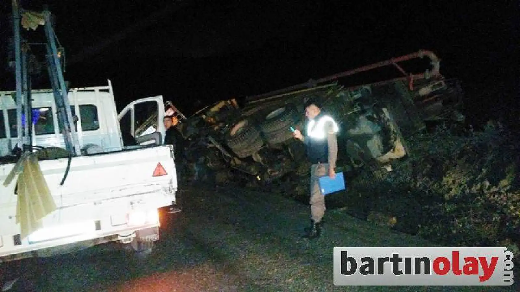 Freni patlayan kamyon dehşet saçtı