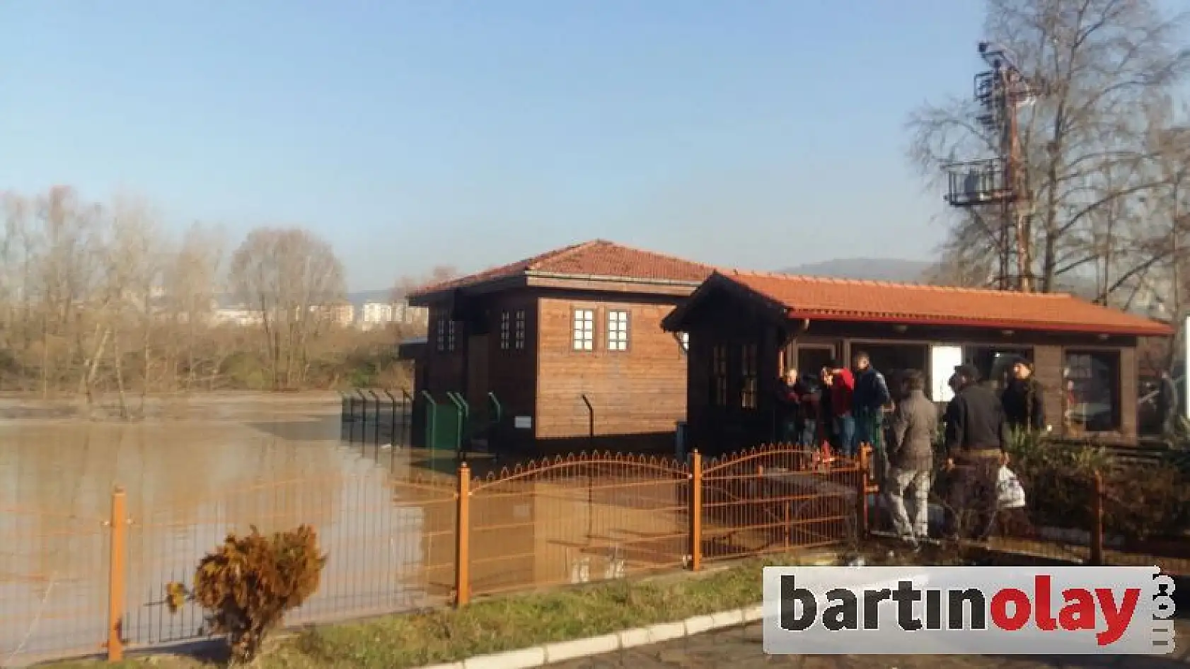 Bartın ırmağında tehlikeli yükseliş