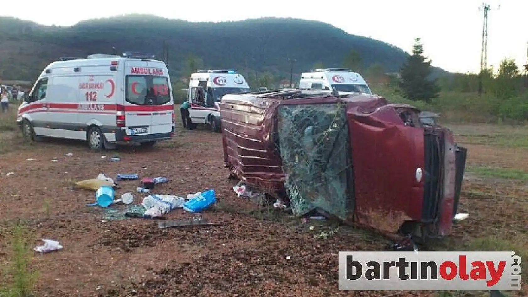 Fec kaza, 1 ölü 4 yaralı