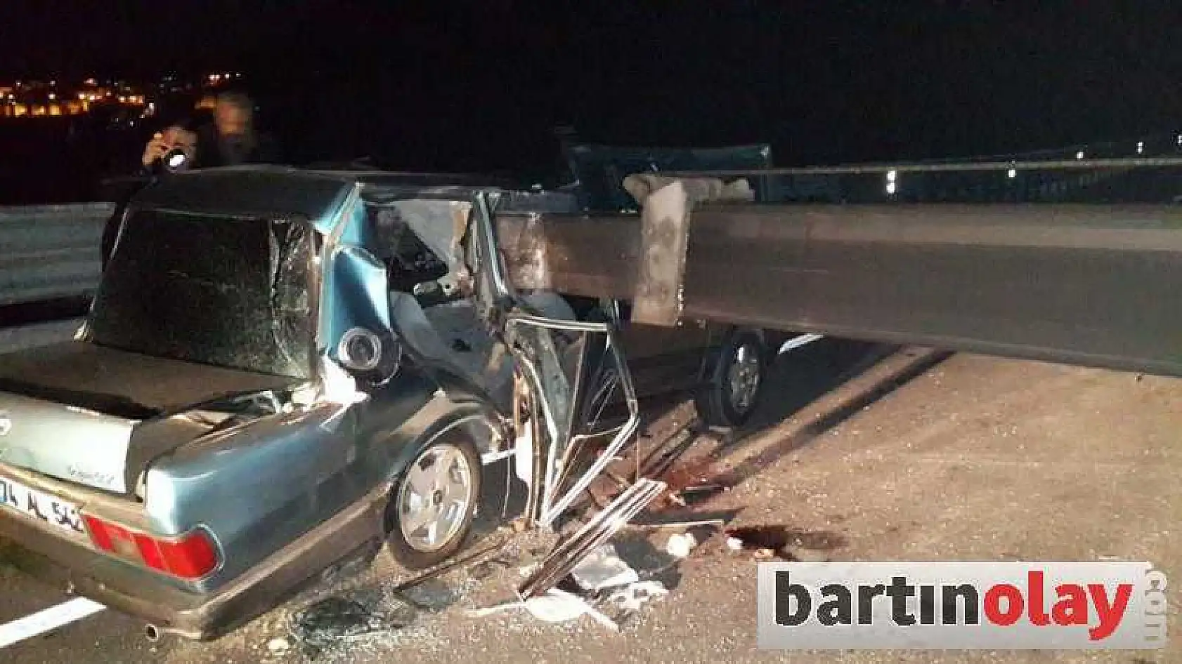 Amasra Yolunda Feci Kaza: 1 Ölü 3 Yaralı