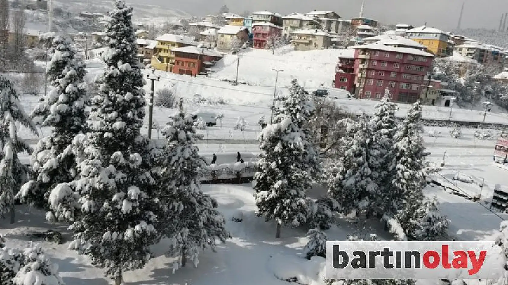 Bartın'da Kar Kalınlığı 1 Metreye yaklaştı