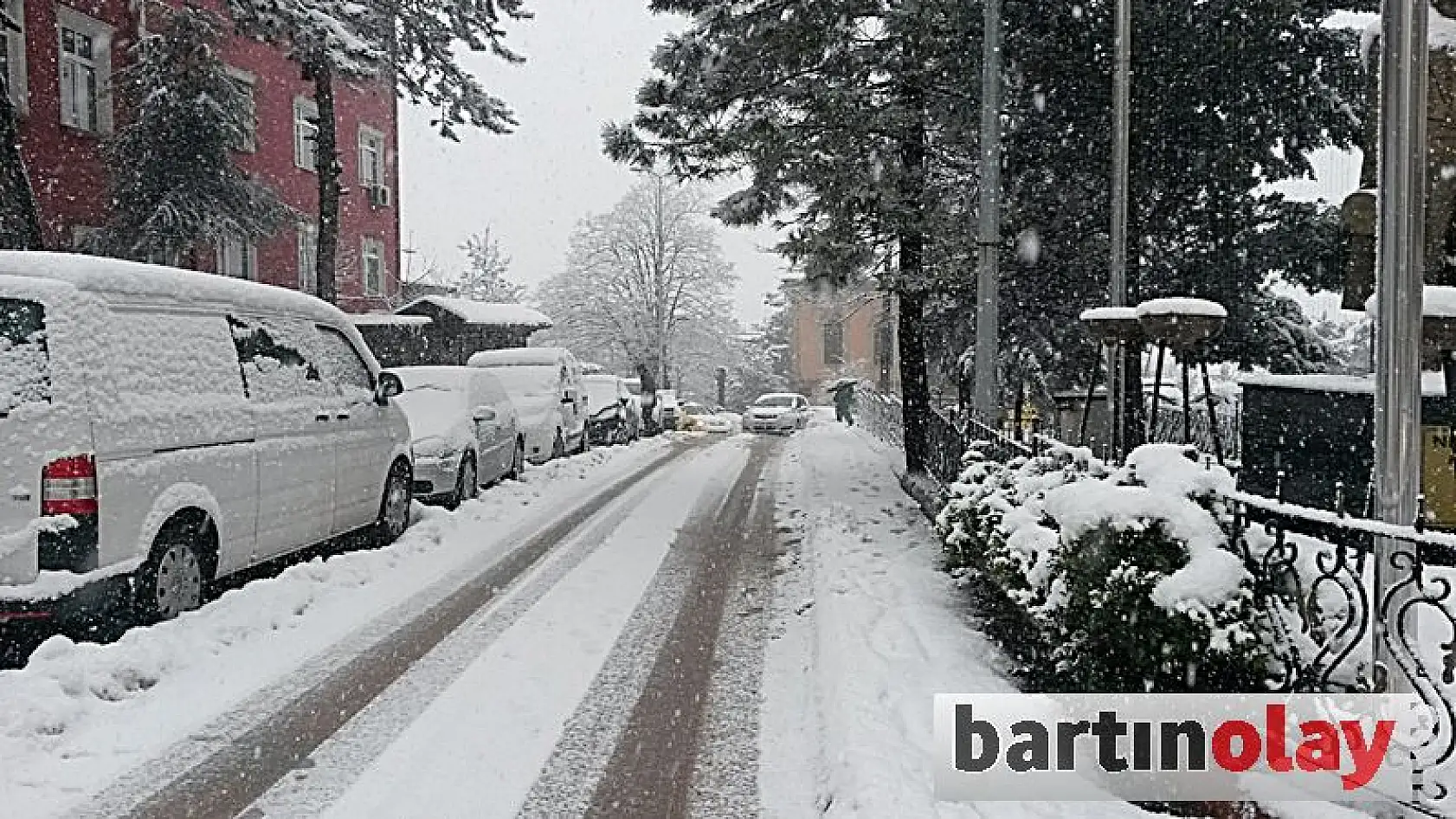 Bartın'da kar etkisini sürdürüyor!
