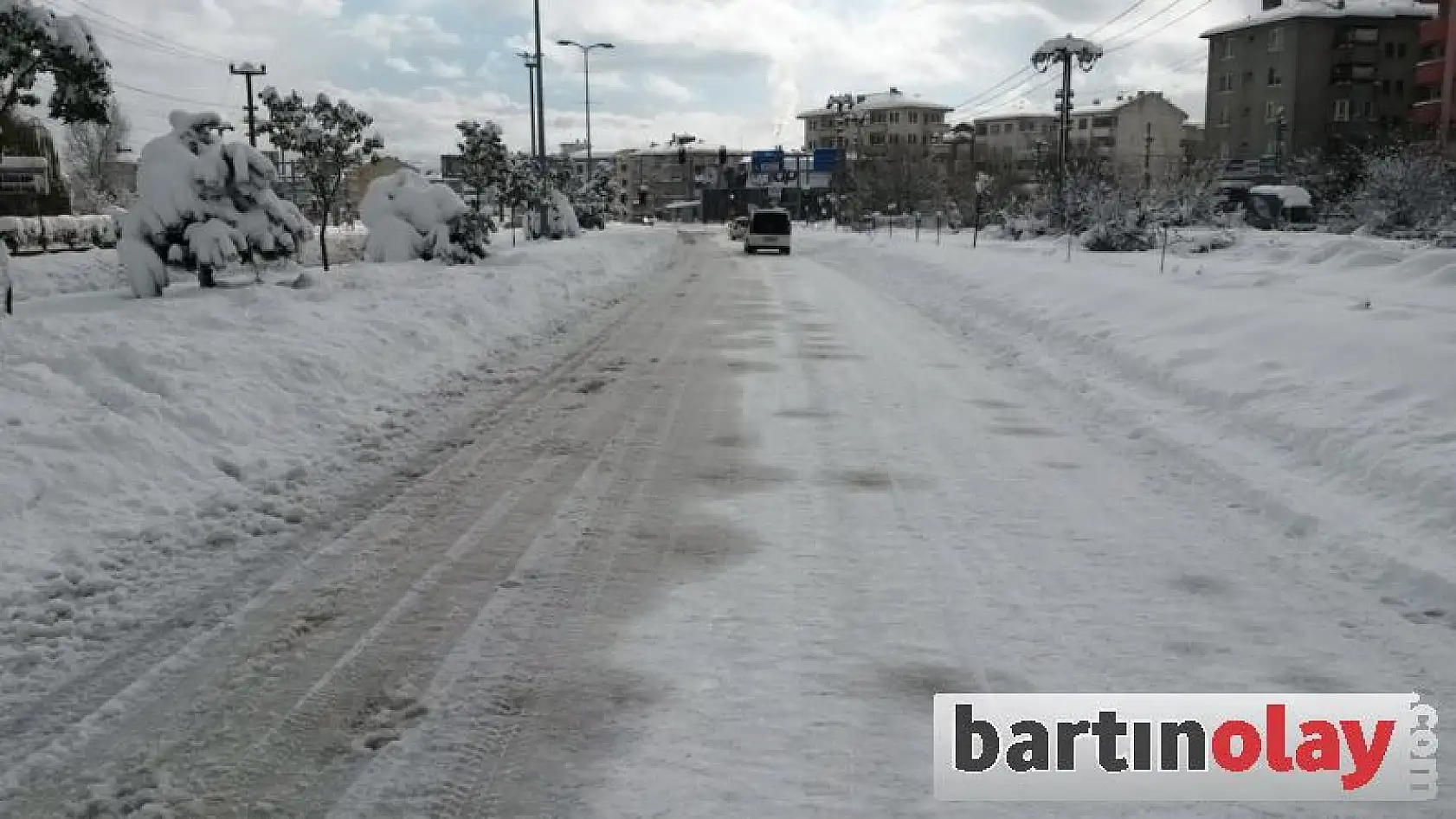 Bartın'da Kar Kalınlığı 1 Metreye yaklaştı