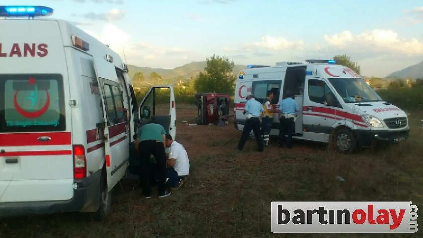 Fec kaza, 1 ölü 4 yaralı