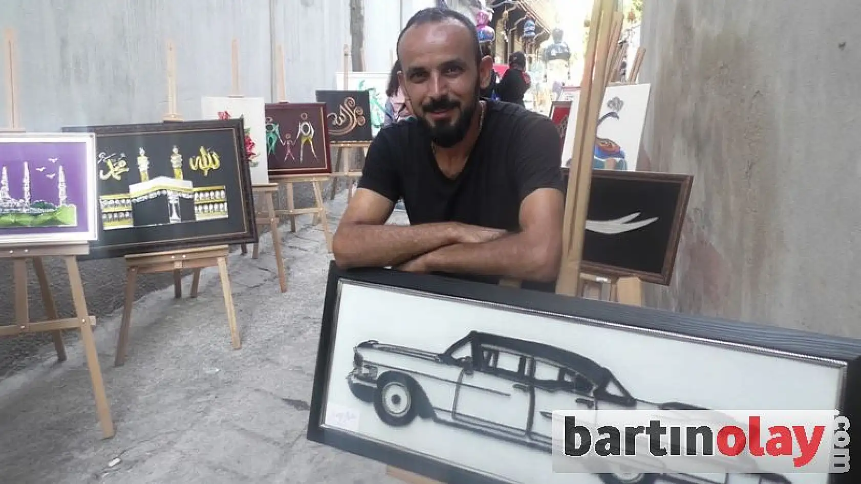 Bartın'da Sokak Sergisi Rüzgarı