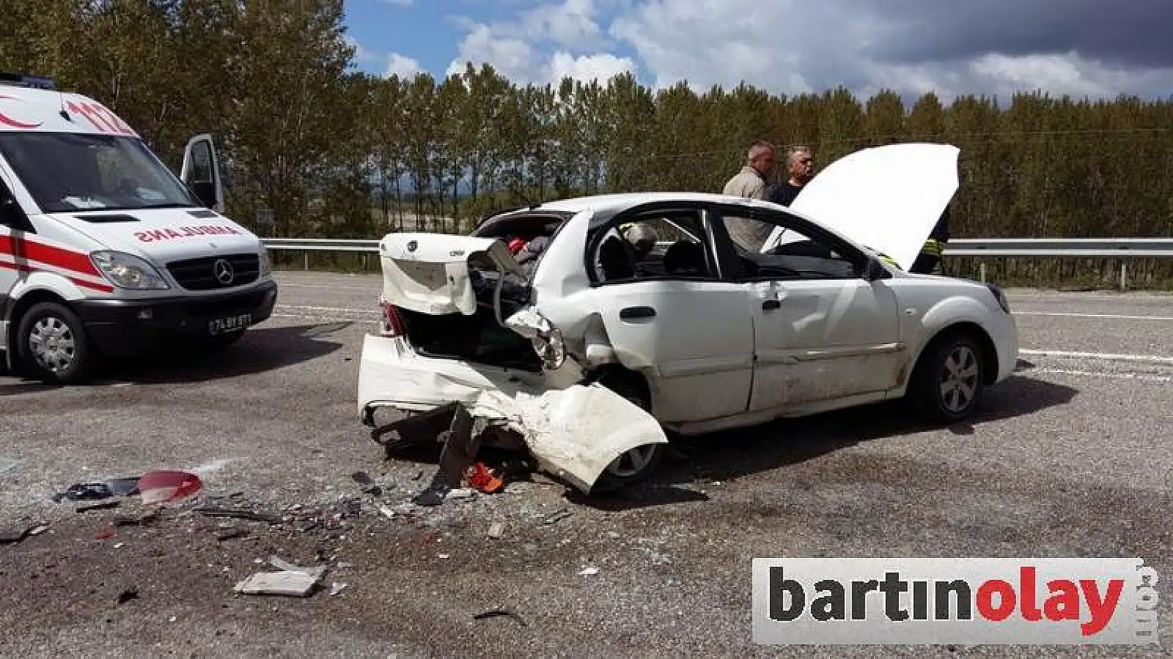 Bartın Karabük Yolunda Feci Kaza