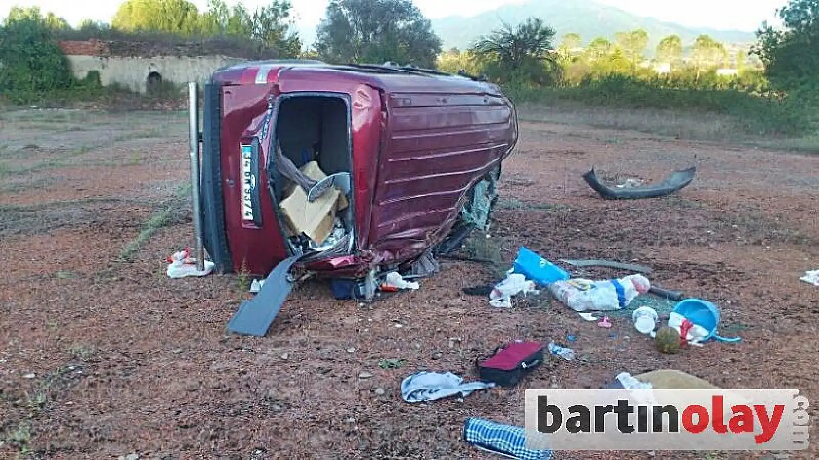 Fec kaza, 1 ölü 4 yaralı