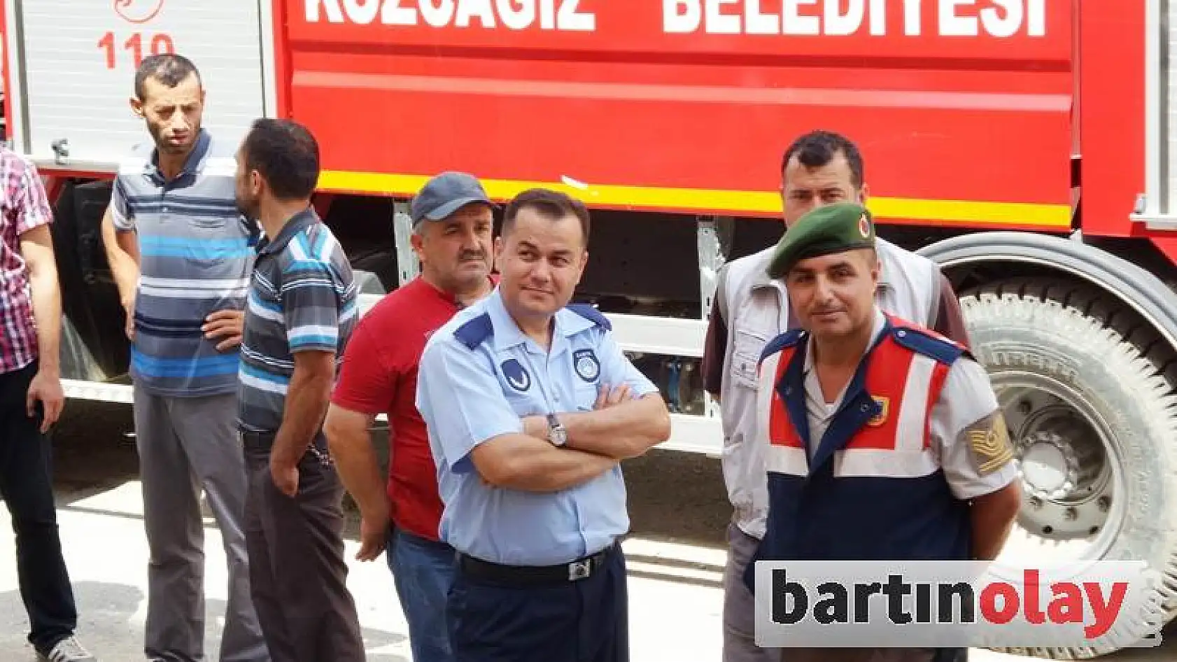 Kozcağız'da korkutan yangın