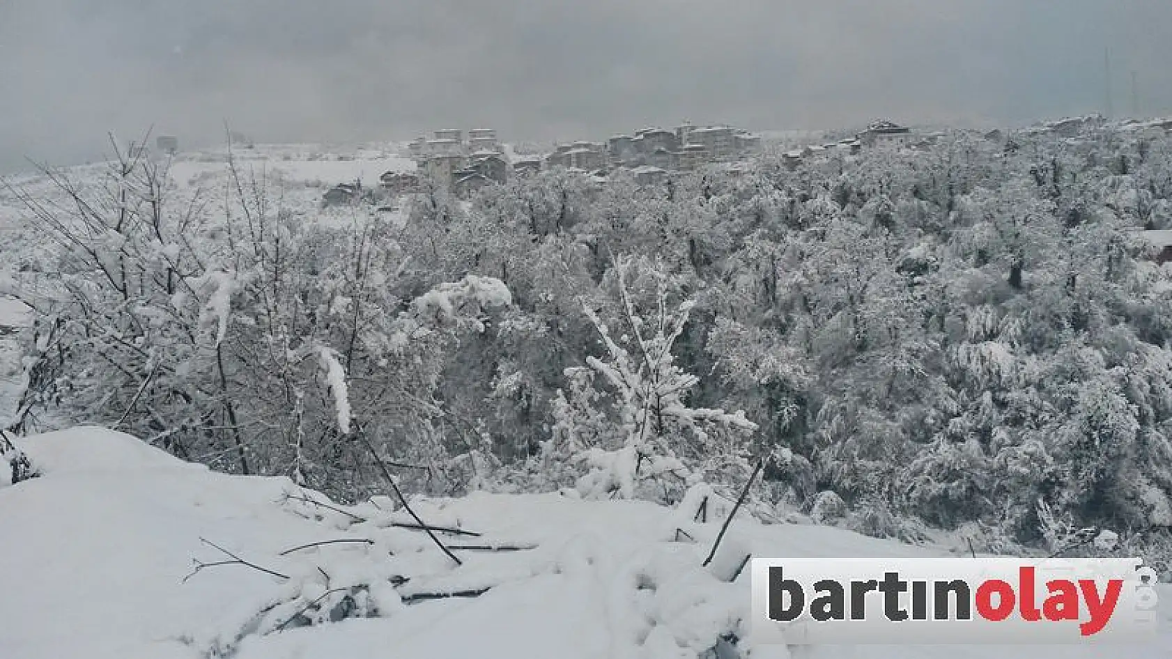 Bartın'da kar etkisini sürdürüyor!
