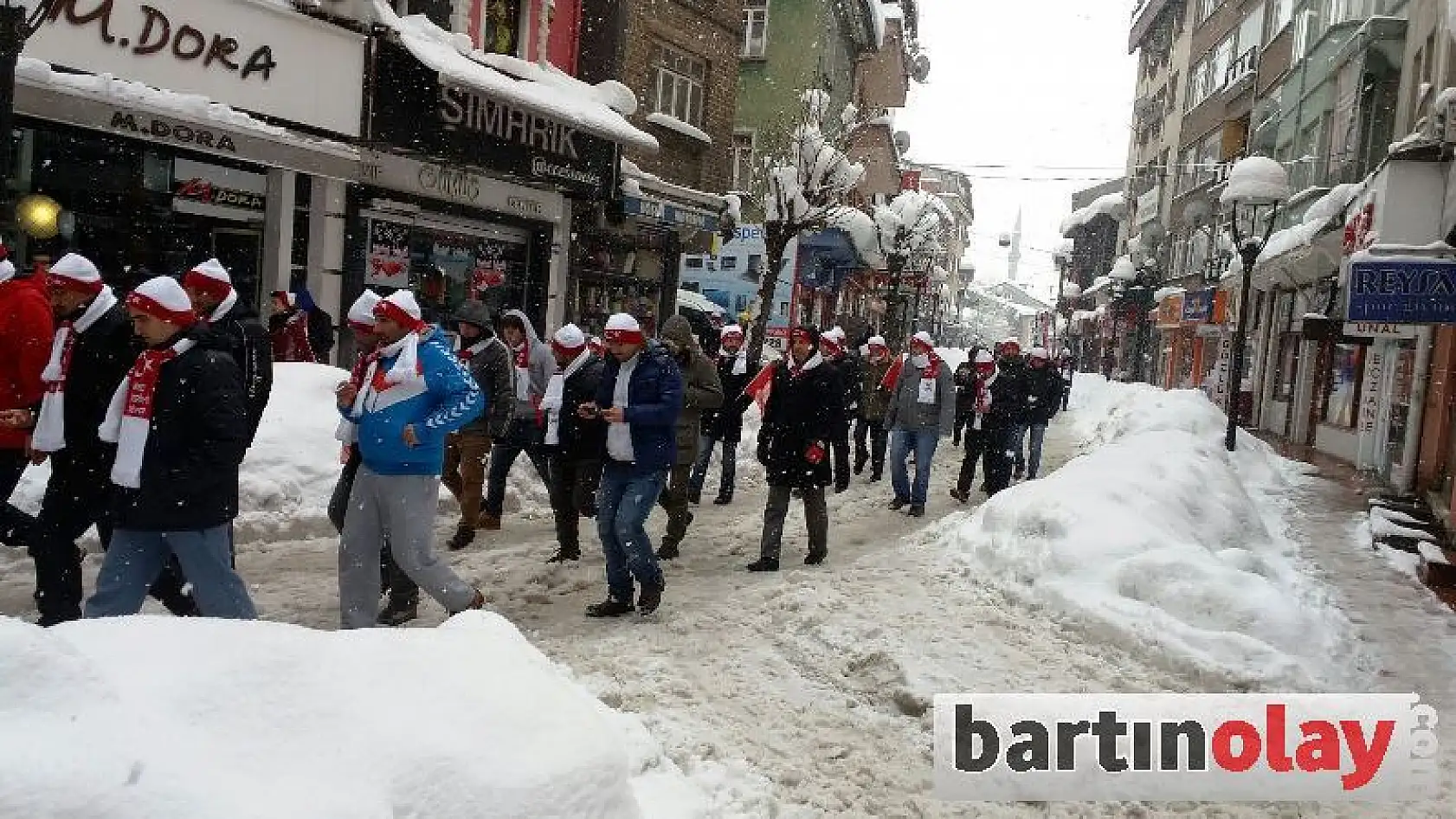 Bartın'da Sarıkamış Şehitleri İçin Yürüdüler