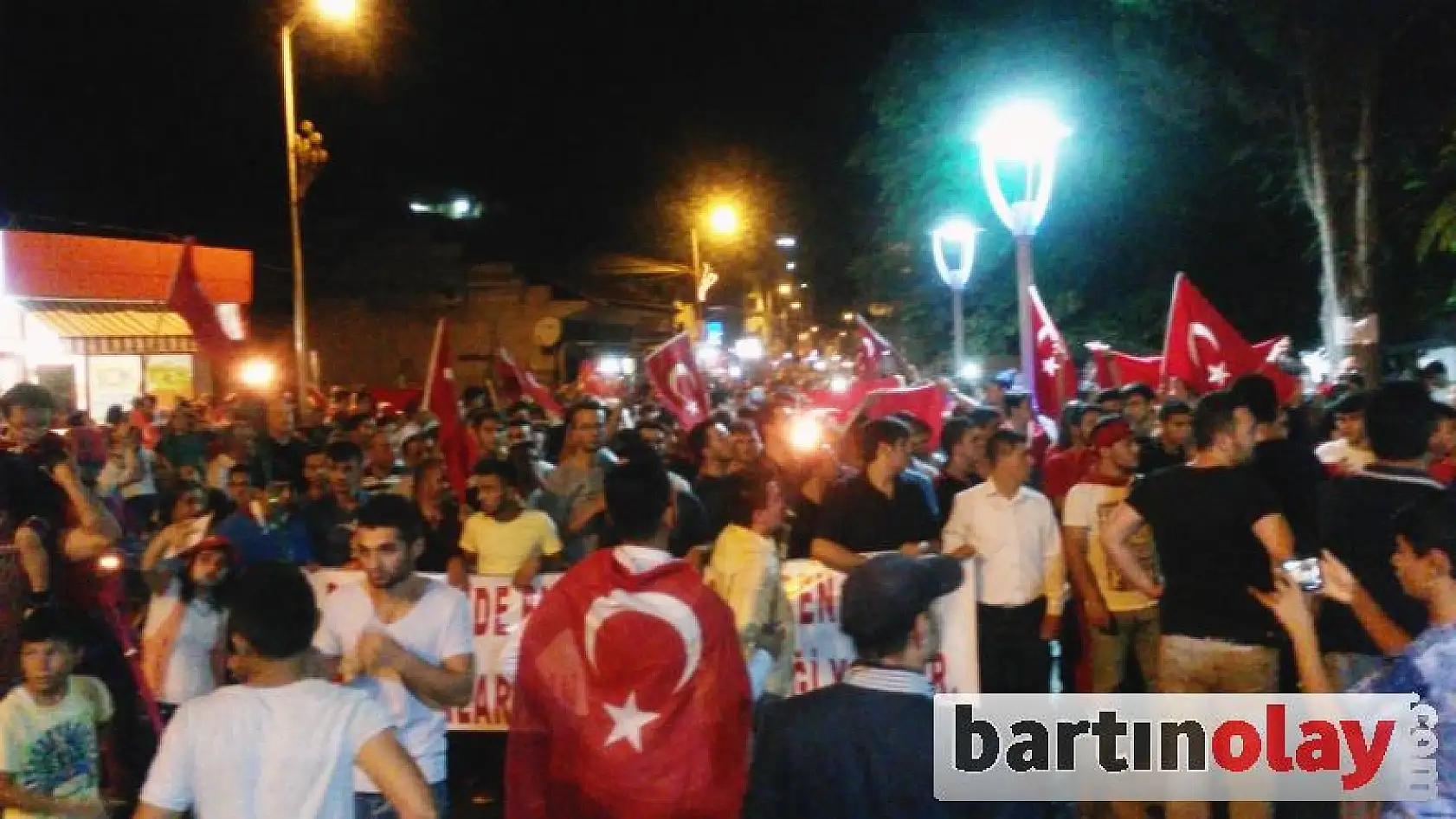 Kozcağız'da terör lanetlendi