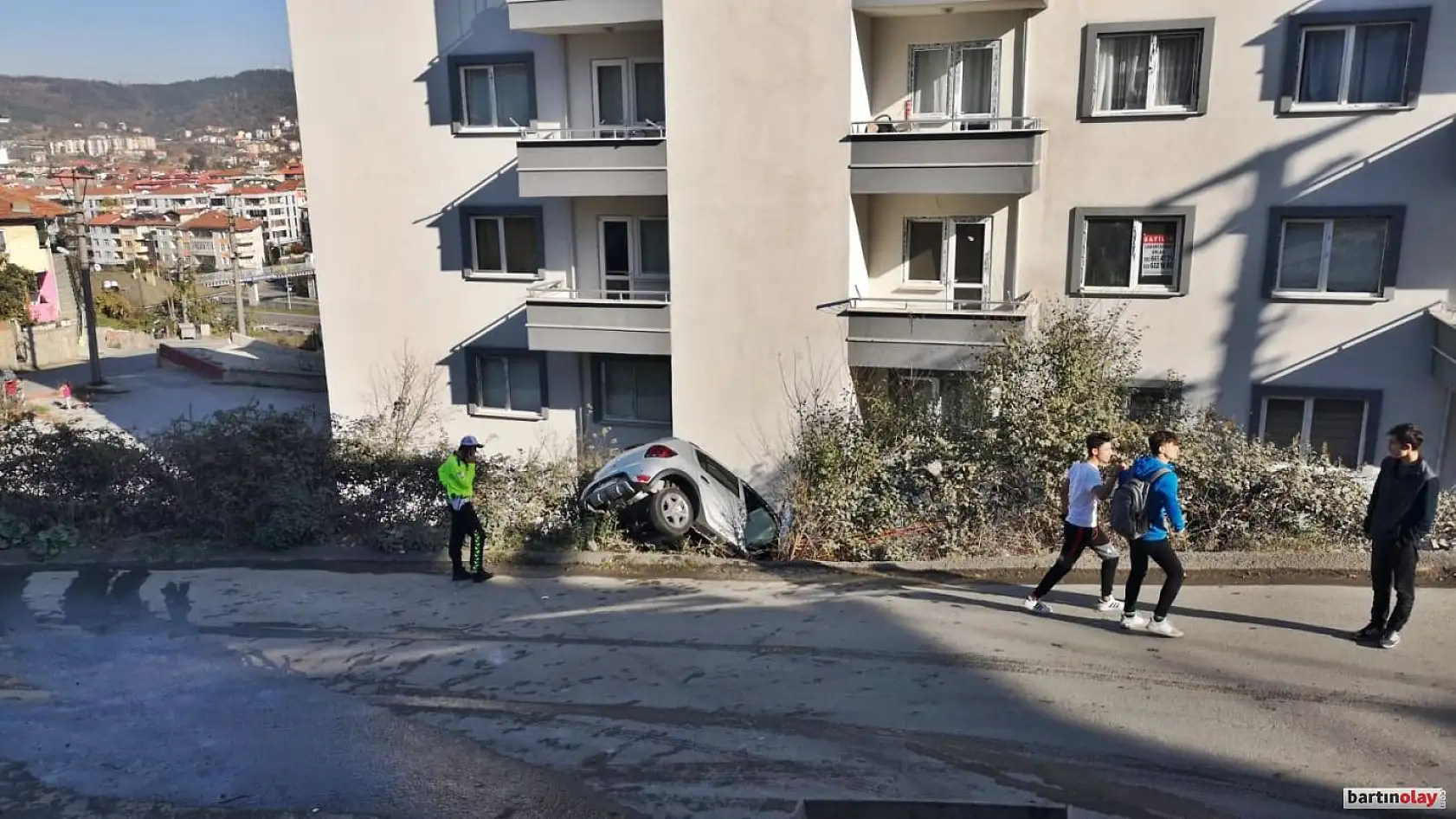 Aladağ Mahallesinde kaza